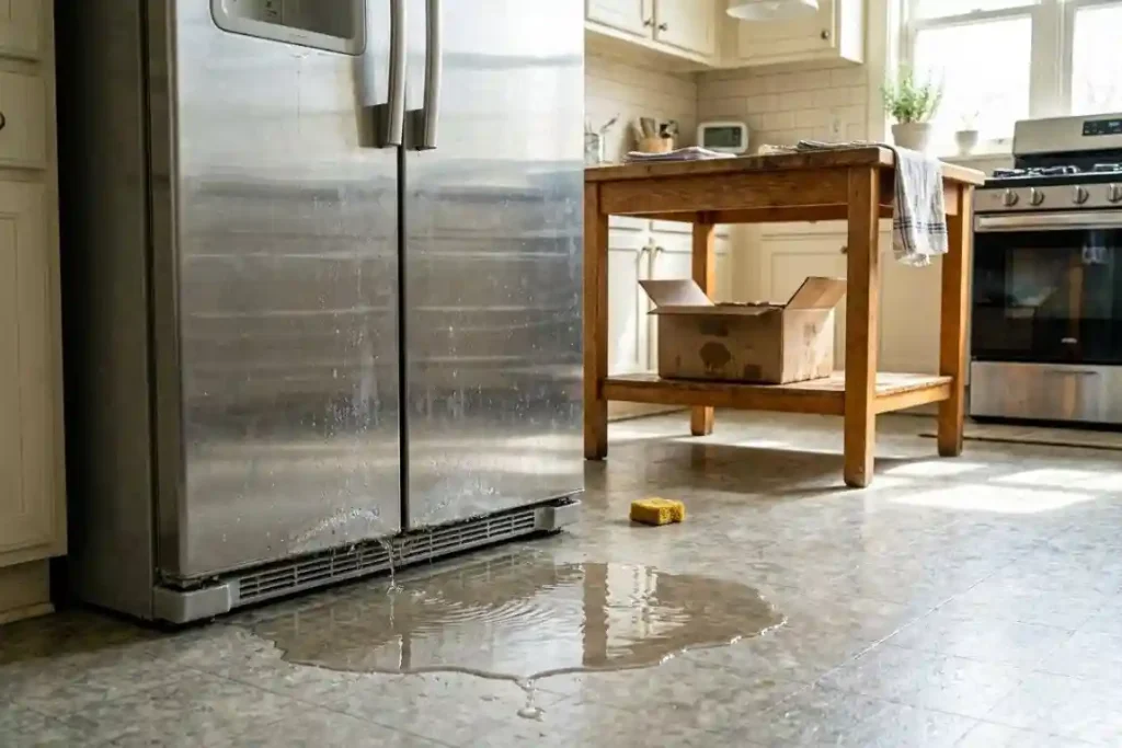 Refrigerator Leaking Water? Here is What Might Be Wrong